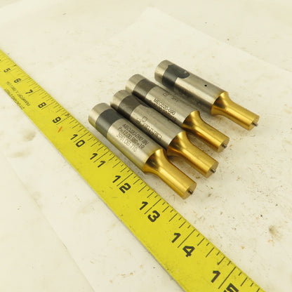 Moeller MEC020-090 TiN Coated Metal Ejector Punch P=12.00mm SBR=19 Lot Of 4