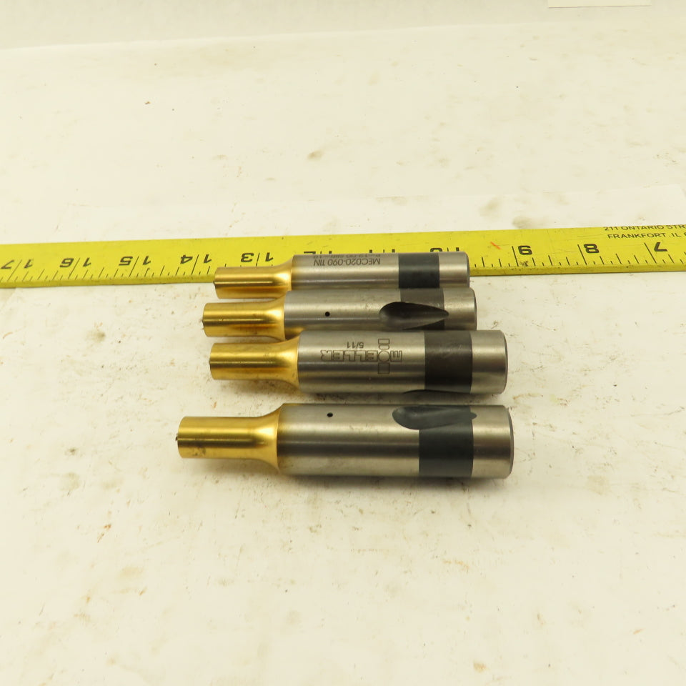 Moeller MEC020-090 TiN Coated Metal Ejector Punch P=12.00mm SBR=19 Lot Of 4