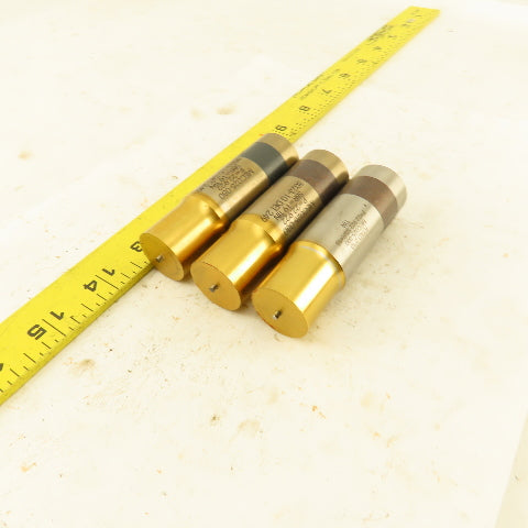 Moeller MEC025-080 TiN Coated Metal Ejector Punch P=22.922mm SBR=19 Lot Of 3