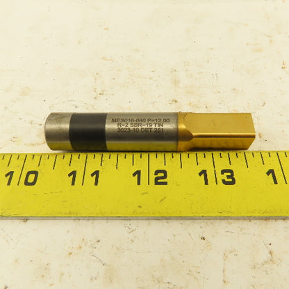 Moeller MES016-080 TiN Coated Ejector Punch P=12.00 Square R=2 Ball Lock
