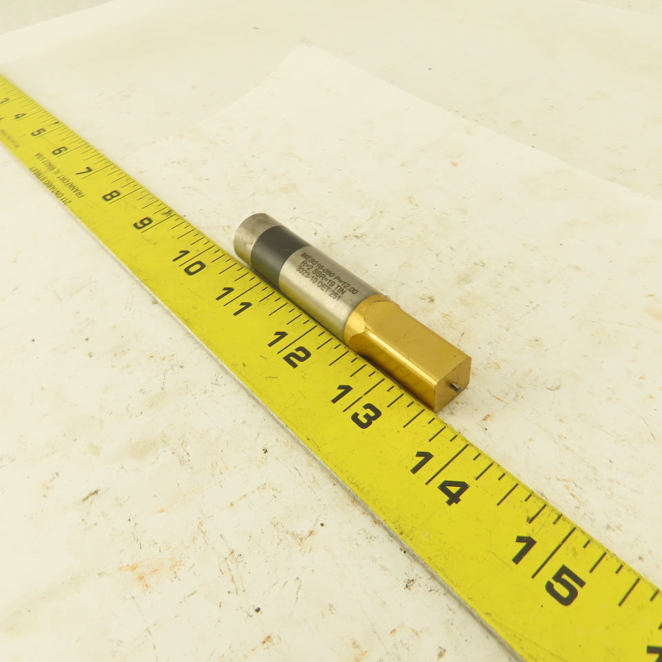 Moeller MES016-080 TiN Coated Ejector Punch P=12.00 Square R=2 Ball Lock
