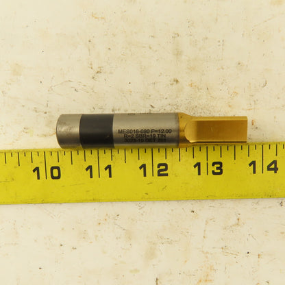 Moeller MES016-080 TiN Coated Ejector Punch P=12.00 Square R=2 Ball Lock