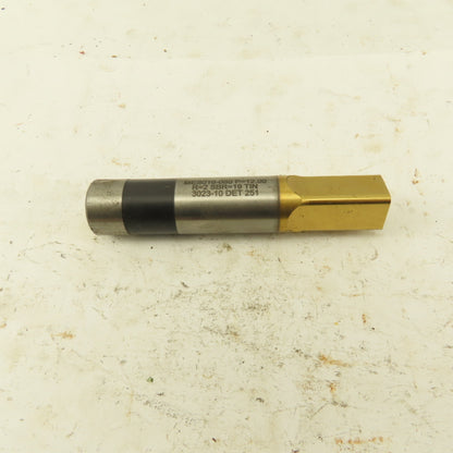 Moeller MES016-080 TiN Coated Ejector Punch P=12.00 Square R=2 Ball Lock