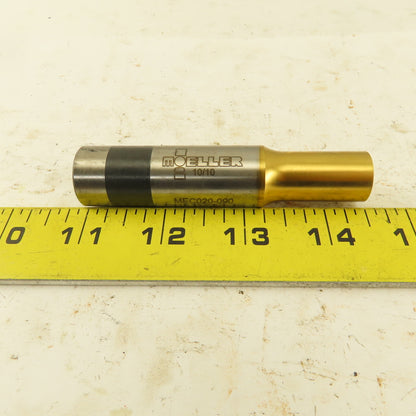 Moeller MEC020-090 TiN Coated Ejector Punch P=16.13 SBR=25 Ball Lock