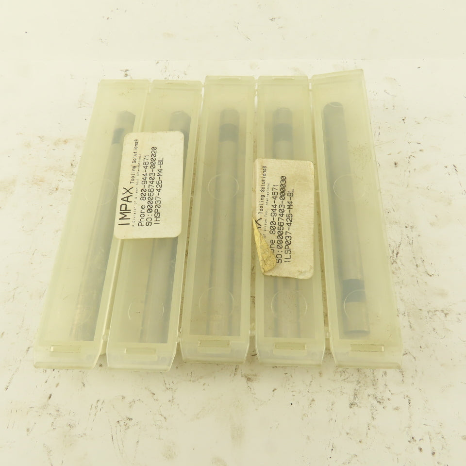 Wilson Tool IHSP037-425 3/8" x 4-1/4" Ball Lock Solid Hole Punch Lot Of 5