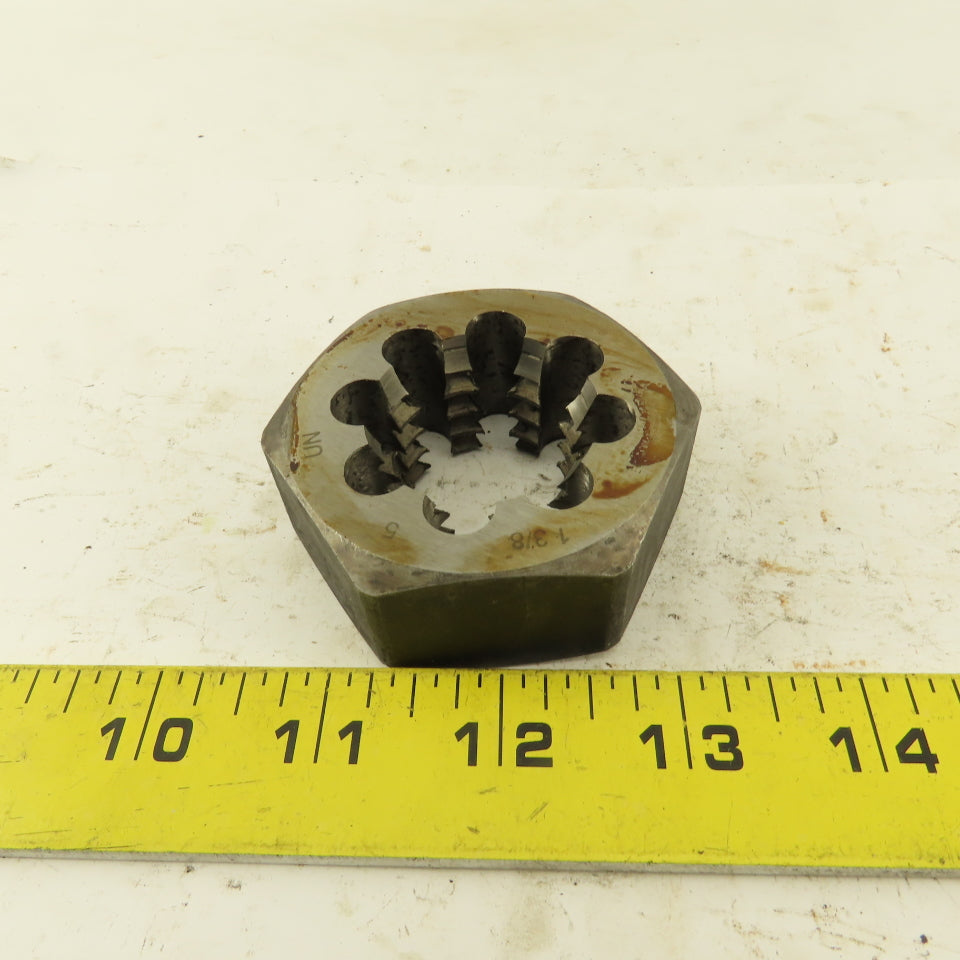 1-3/8"-5 Hexagon Rethreading Die 2-3/8" Across Flats