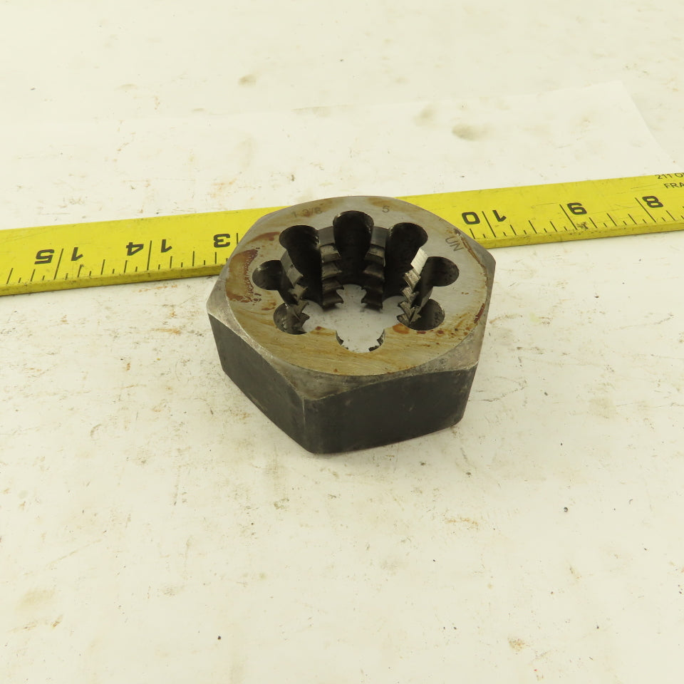 1-3/8"-5 Hexagon Rethreading Die 2-3/8" Across Flats