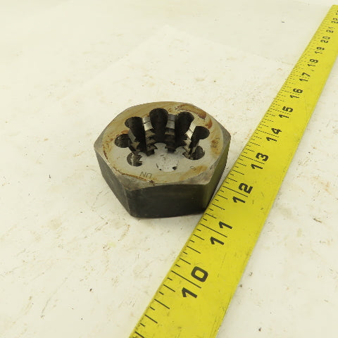 1-3/8"-5 Hexagon Rethreading Die 2-3/8" Across Flats