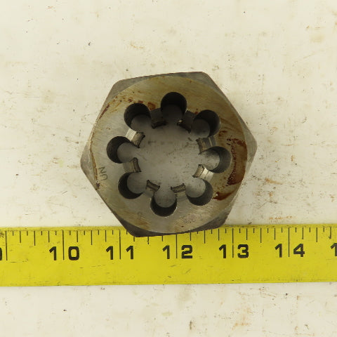 1-3/8"-5 Hexagon Rethreading Die 2-3/8" Across Flats