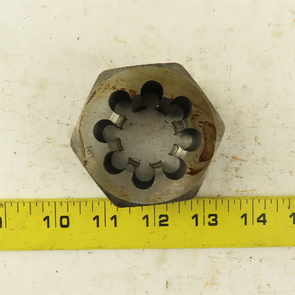 1-3/8"-5 Hexagon Rethreading Die 2-3/8" Across Flats