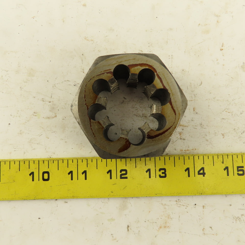 1-3/8"-5 Hexagon Rethreading Die 2-3/8" Across Flats