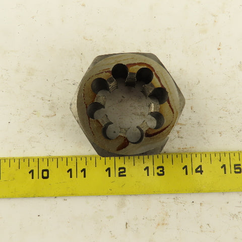 1-3/8"-5 Hexagon Rethreading Die 2-3/8" Across Flats