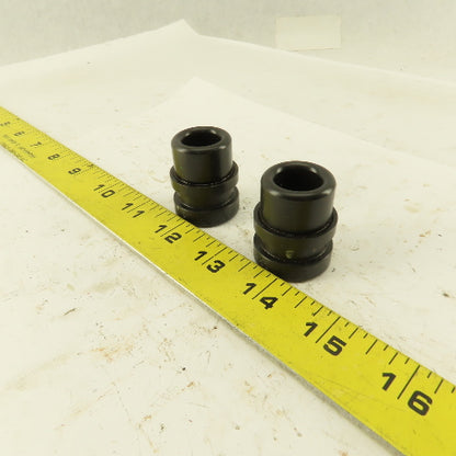 Lempco 607-0506 Lempcoloy 5/8" Press In Bushing Bearing Short Shoulder Lot of 2