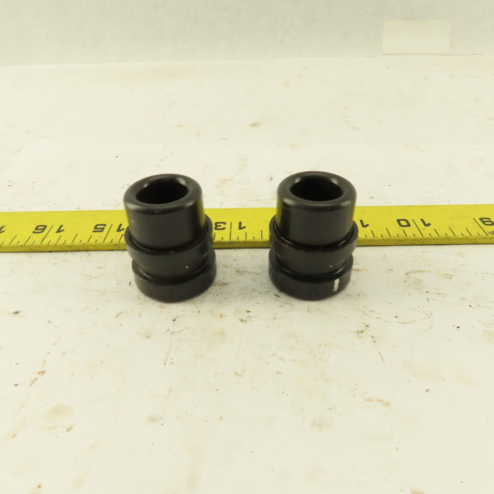 Lempco 607-0506 Lempcoloy 5/8" Press In Bushing Bearing Short Shoulder Lot of 2