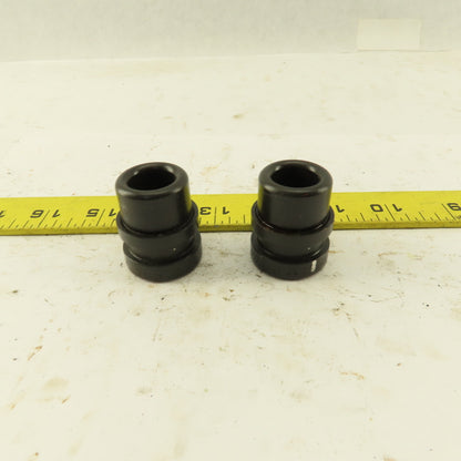 Lempco 607-0506 Lempcoloy 5/8" Press In Bushing Bearing Short Shoulder Lot of 2