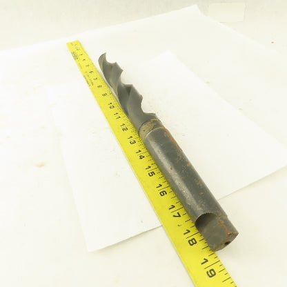 Bendix 1-3/16" Dia. 2 Flute Twist Drill 4MT Taper 13-1/2" OAL