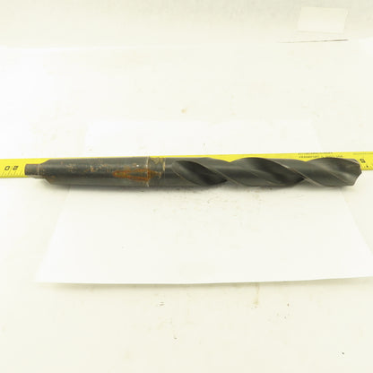 Bendix 1-3/16" Dia. 2 Flute Twist Drill 4MT Taper 13-1/2" OAL