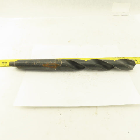 Bendix 1-3/16" Dia. 2 Flute Twist Drill 4MT Taper 13-1/2" OAL