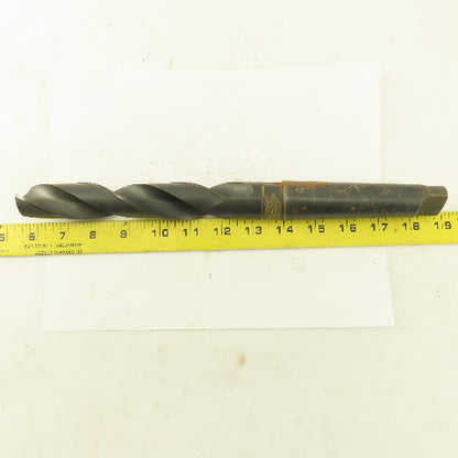 Bendix 1-3/16" Dia. 2 Flute Twist Drill 4MT Taper 13-1/2" OAL