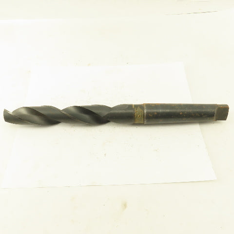 Bendix 1-3/16" Dia. 2 Flute Twist Drill 4MT Taper 13-1/2" OAL