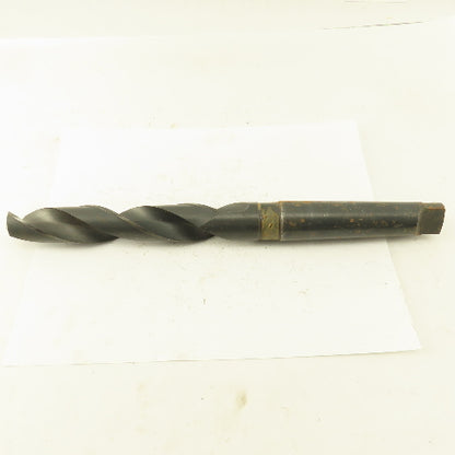 Bendix 1-3/16" Dia. 2 Flute Twist Drill 4MT Taper 13-1/2" OAL