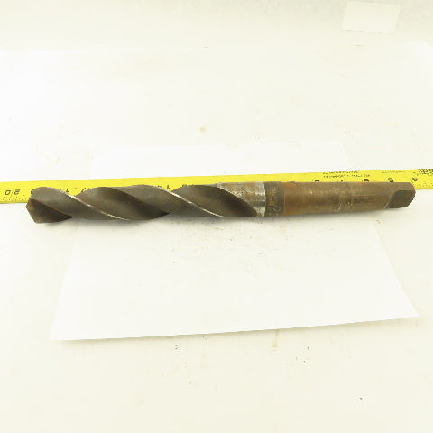 Hercules 1-21/64" Dia. 2 Flute Twist Drill 4MT Taper 14" OAL