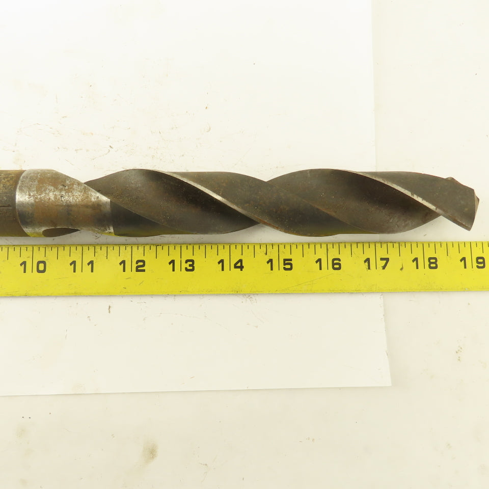 Hercules 1-21/64" Dia. 2 Flute Twist Drill 4MT Taper 14" OAL