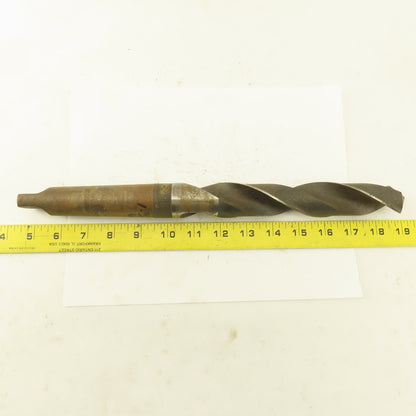 Hercules 1-21/64" Dia. 2 Flute Twist Drill 4MT Taper 14" OAL