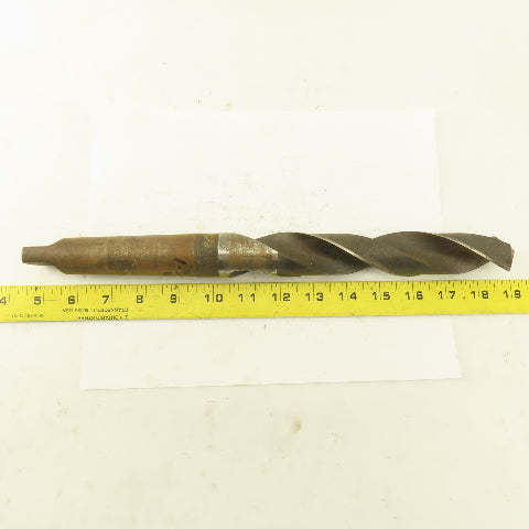 Hercules 1-21/64" Dia. 2 Flute Twist Drill 4MT Taper 14" OAL