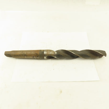 Hercules 1-21/64" Dia. 2 Flute Twist Drill 4MT Taper 14" OAL