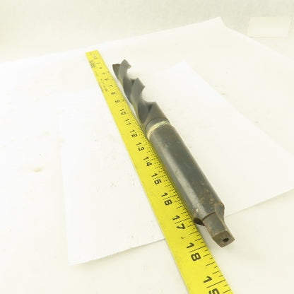 Bendix 1-3/16" Dia. 2 Flute Twist Drill 4MT Taper 13-1/4" OAL