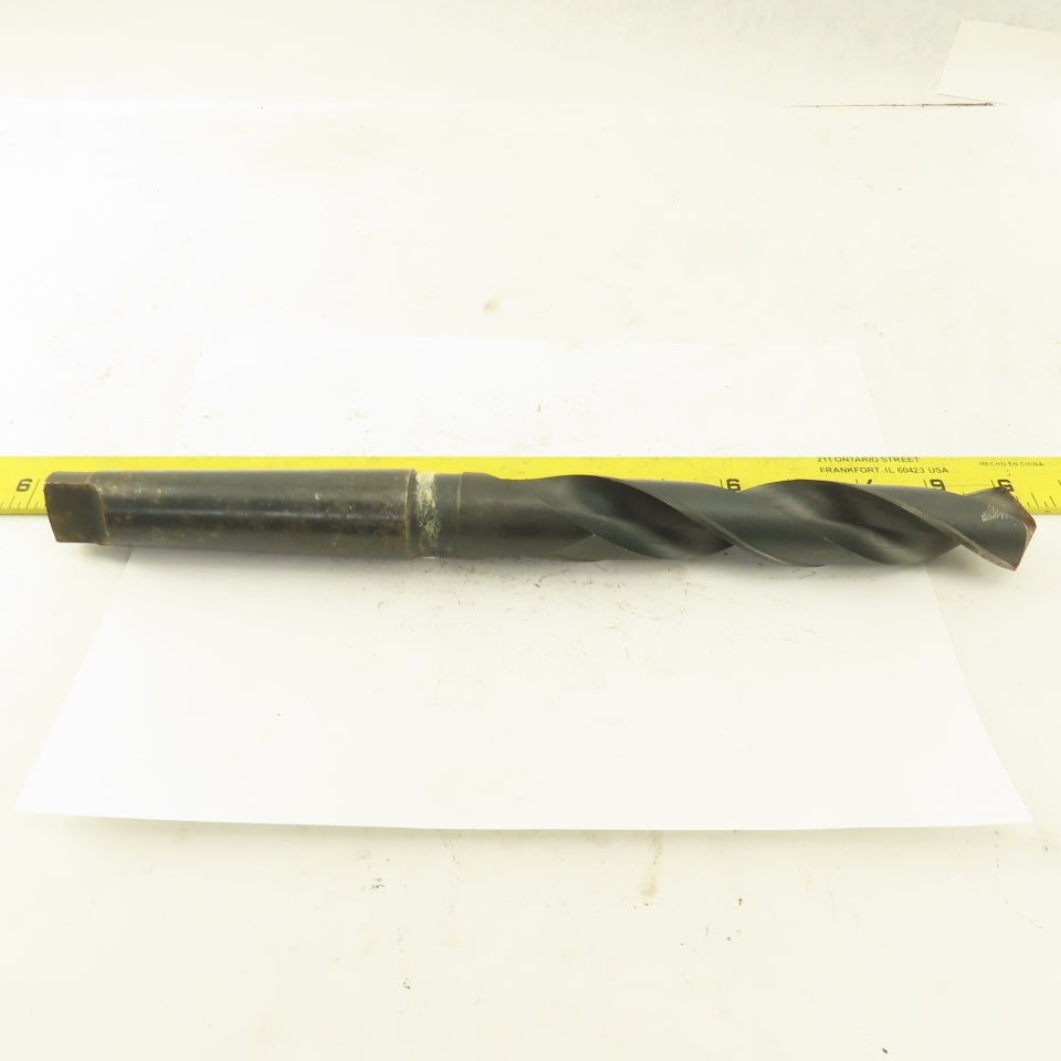 Bendix 1-3/16" Dia. 2 Flute Twist Drill 4MT Taper 13-1/4" OAL