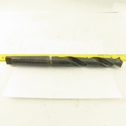 Bendix 1-3/16" Dia. 2 Flute Twist Drill 4MT Taper 13-1/4" OAL