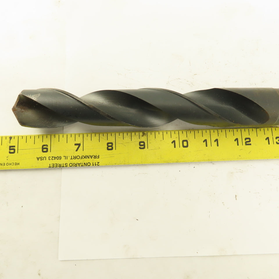 Bendix 1-3/16" Dia. 2 Flute Twist Drill 4MT Taper 13-1/4" OAL
