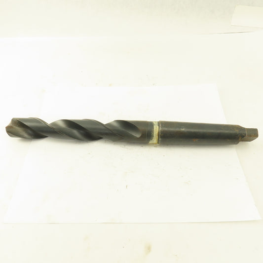 Bendix 1-3/16" Dia. 2 Flute Twist Drill 4MT Taper 13-1/4" OAL