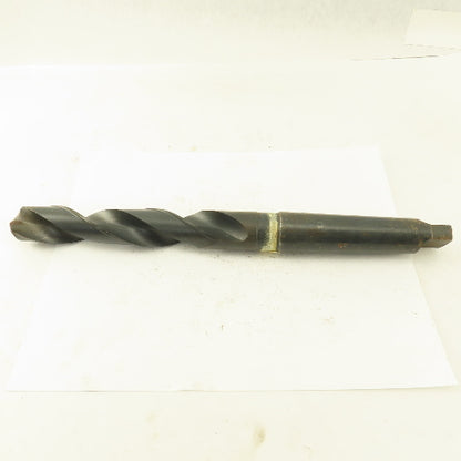 Bendix 1-3/16" Dia. 2 Flute Twist Drill 4MT Taper 13-1/4" OAL