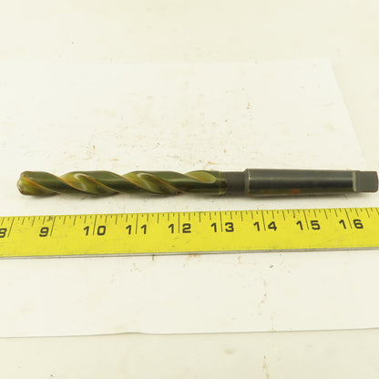 37/64" Dia. 2 Flute Twist Drill 2MT Taper 9" OAL