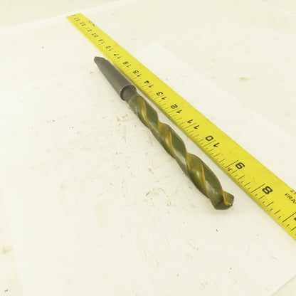 37/64" Dia. 2 Flute Twist Drill 2MT Taper 9" OAL