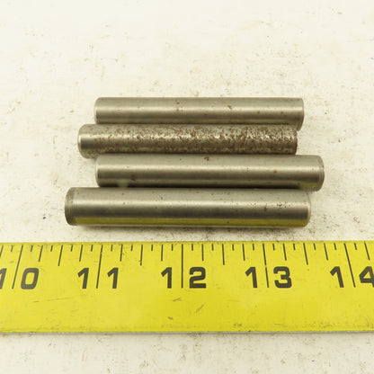 1/2" x 3" Steel Alloy Dowel Pin Lot Of 4