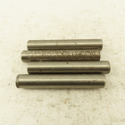 1/2" x 3" Steel Alloy Dowel Pin Lot Of 4