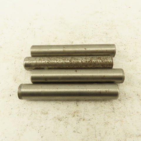 1/2" x 3" Steel Alloy Dowel Pin Lot Of 4