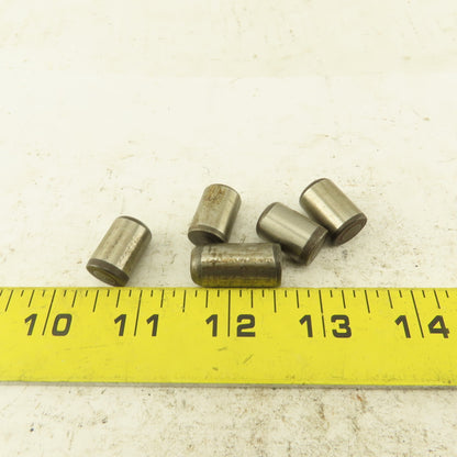 1/2" x 3/4" Steel Alloy Dowel Pin Lot Of 5