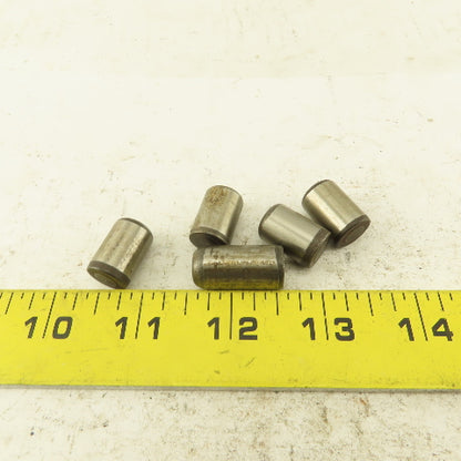 1/2" x 3/4" Steel Alloy Dowel Pin Lot Of 5