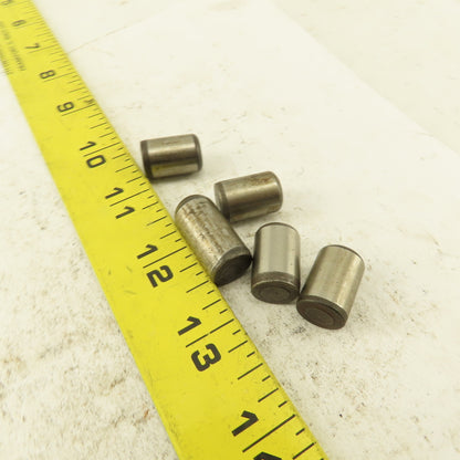 1/2" x 3/4" Steel Alloy Dowel Pin Lot Of 5