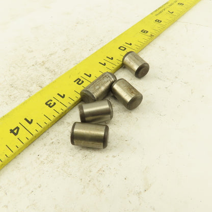 1/2" x 3/4" Steel Alloy Dowel Pin Lot Of 5