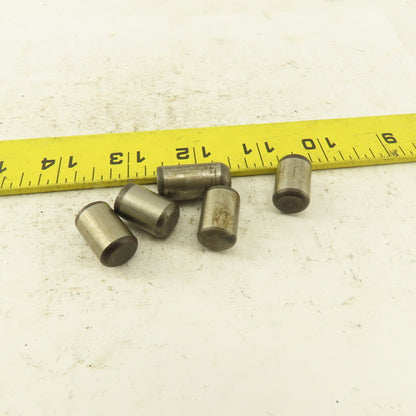 1/2" x 3/4" Steel Alloy Dowel Pin Lot Of 5