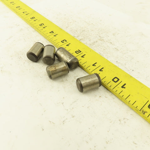1/2" x 3/4" Steel Alloy Dowel Pin Lot Of 5