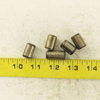 1/2" x 3/4" Steel Alloy Dowel Pin Lot Of 5