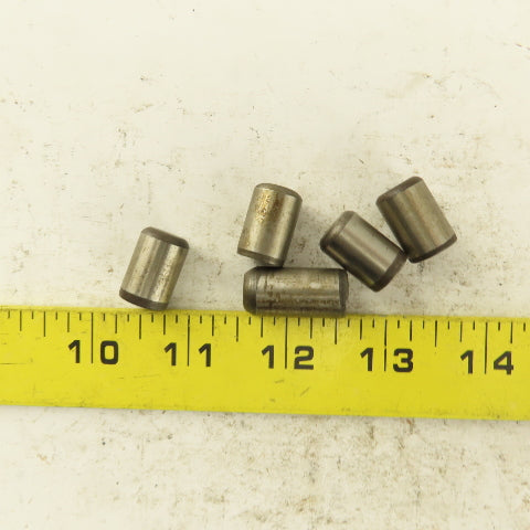 1/2" x 3/4" Steel Alloy Dowel Pin Lot Of 5