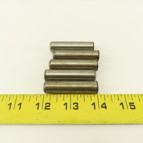 1/2" x 2" Steel Alloy Dowel Pin Lot Of 5